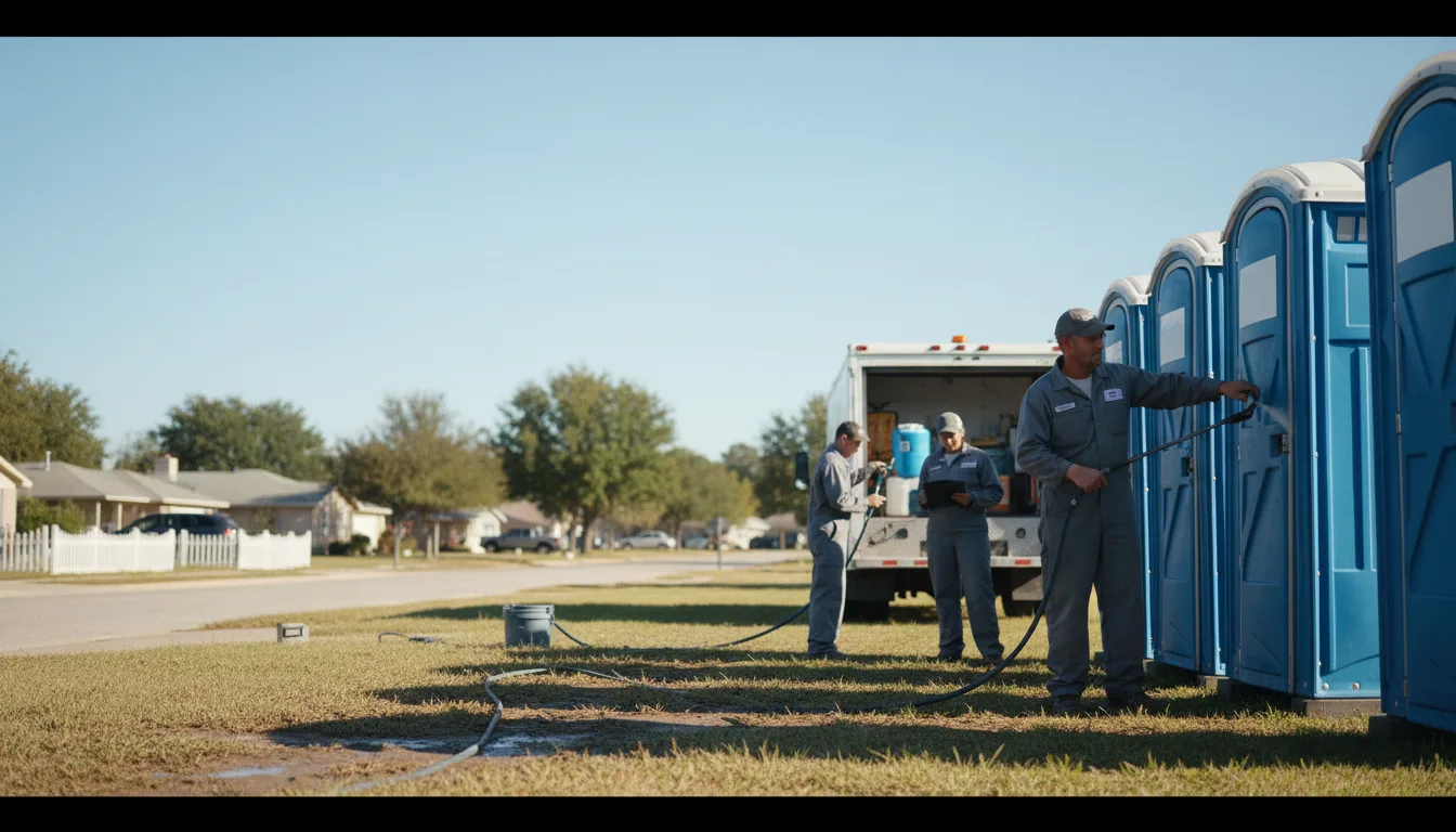 Long-Term Portable Toilet Rental in Coffeeville, AL near me
